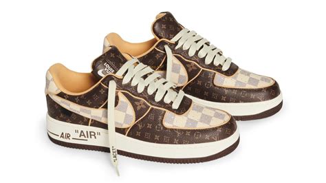 air force lv brown|Louis Vuitton x Nike Air Force 1: Shoes & More .